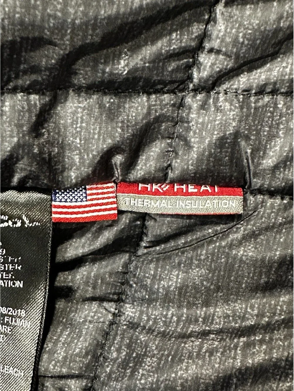 Hawke & Co Men’s Small Waterproof Insulated Hooded Jacket Blue Winter Coat